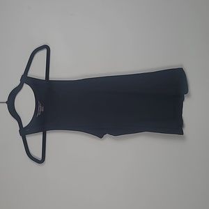 Victoria's secret black ribbed tank top